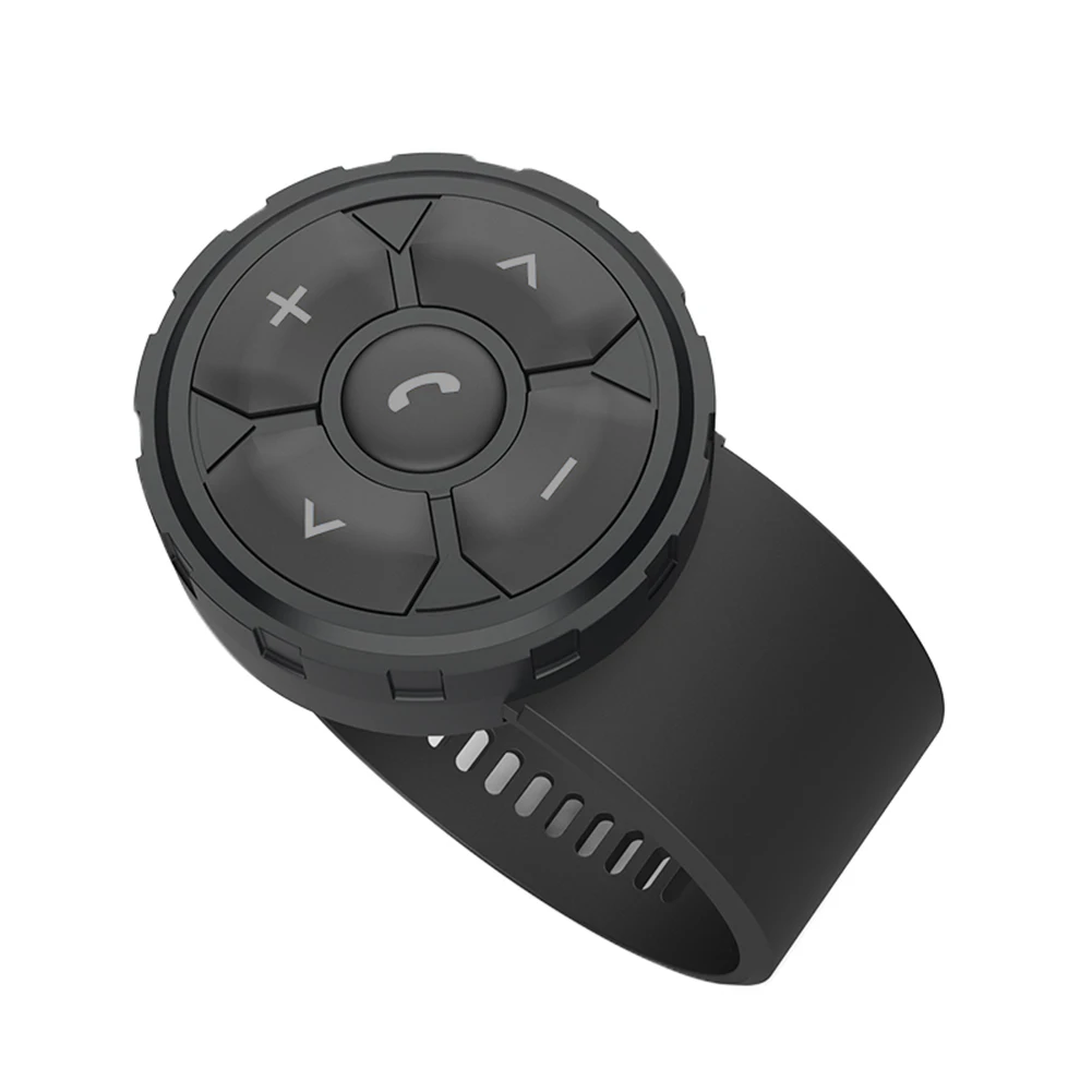 Smart Remote Controller Universal Smart Wireless Remote Bluetooth-compatible 5.3 for Helmet Earphone Motorcycle/Bike Handlebar