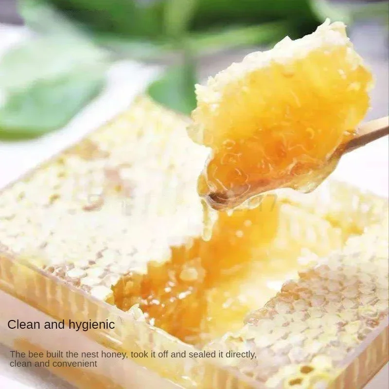 Picture 5: 1 Plastic Frame with 6 Clear Transparent Cassette Boxes Complete Combhoney Cassette Kit for Clear Comb Honey Storage