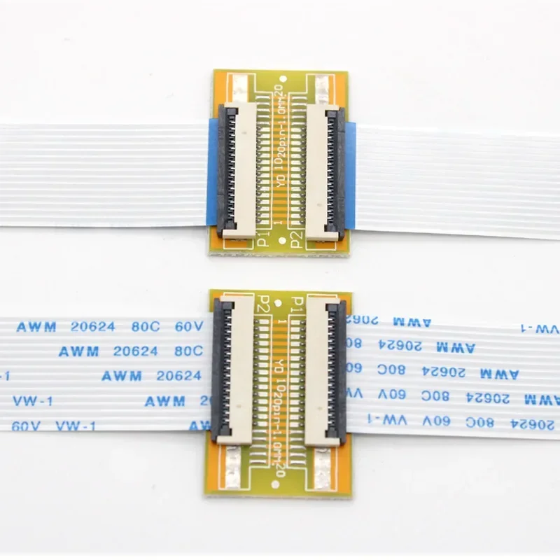 FPC FFC Flexible Flat Cable Extension Board 0.5mm 1mm Pitch 4Pin 5 6 7 8 9 10 12 14 15 16 20 30 40 50 60 PIN Connector