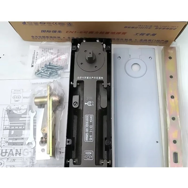 H - 95 Rolamento 450kg Hardware resistente da dobradiça do assoalho para a porta do pivô