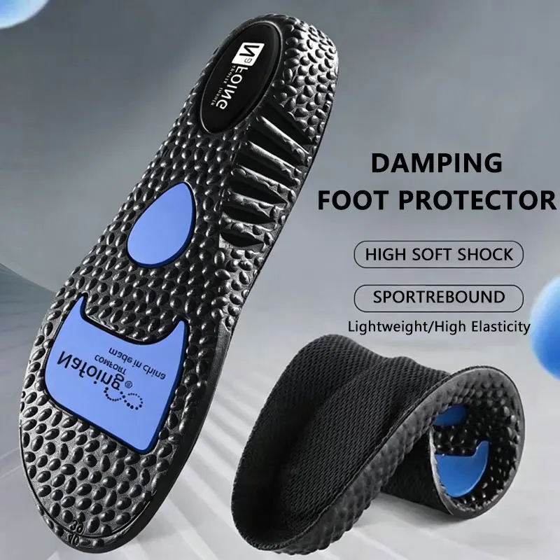 

Soft-soled Sports Insoles for Men Shock-absorbing and Breathable in Summer Not Tiring To Stand for A Long Time