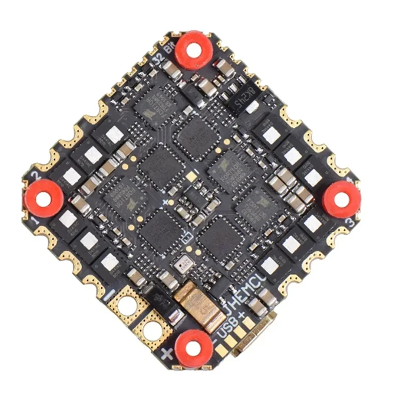 

AINY-GHF745AIO MPU6000 F745 Flight Controller BLHELI32 G071 4In1 ESC 25.5X25.5Mm 3-6S For FPV Freestyle Drones Spare Parts (40A)