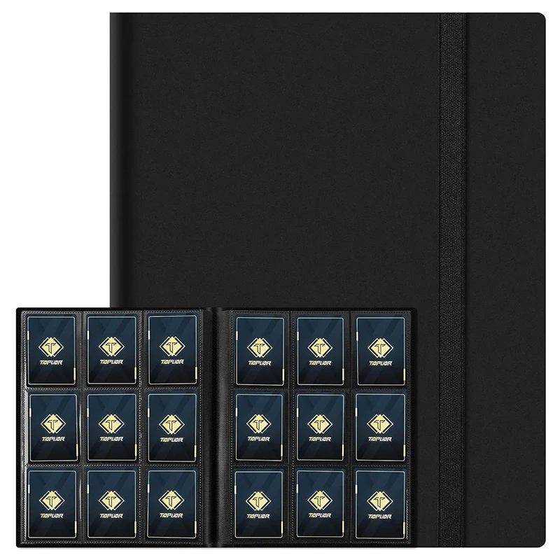 160/360 Karten Kapazität Sammelkarten-Ordner CCG MTG Magic Yugioh Brettspiel-Kartenbuch Kartenalbum