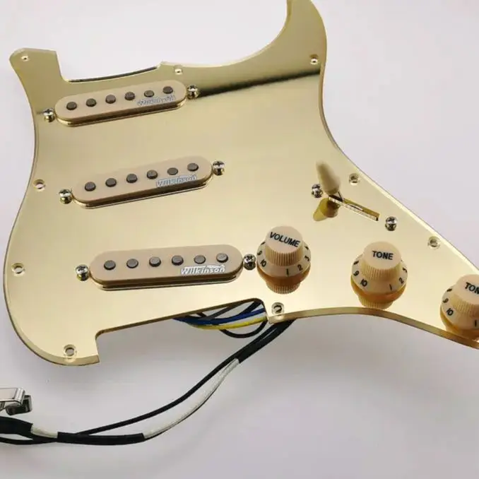 

Продаются как горячие пирожки - Разнообразные модели - SSS Pickguard Prewired - Пикгард с предустановленными звукоснимателями