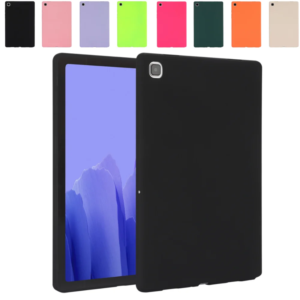 TPU Case for Samsung Galaxy Tab A7 Lite 8.7 SM-T220 T225 2021 Anti-fingerprint Cover for Tab A 8.0 SM-T290 T295 2019