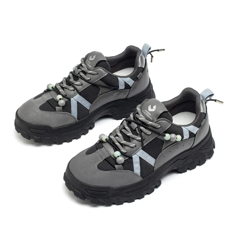 2026 منصة جديدة أحذية رياضية امرأة موضة سلسلة حبة الدانتيل يصل أحذية رياضية سميكة سوليد مريحة احذية الجري تنفس