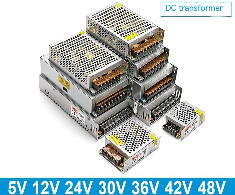 Trasformatore di luce di alimentazione a commutazione AC110V 220V a DC 5V 12V 24V 48V adattatore di alimentazione per striscia Led CCTV