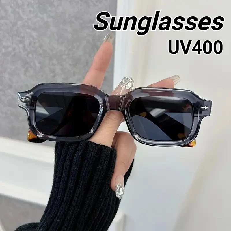 

2025 New Trend Square-Frame Arrow Sunglasses Retro Street Style Sunglasses with Sophisticated Appeal Classic Driving Shades