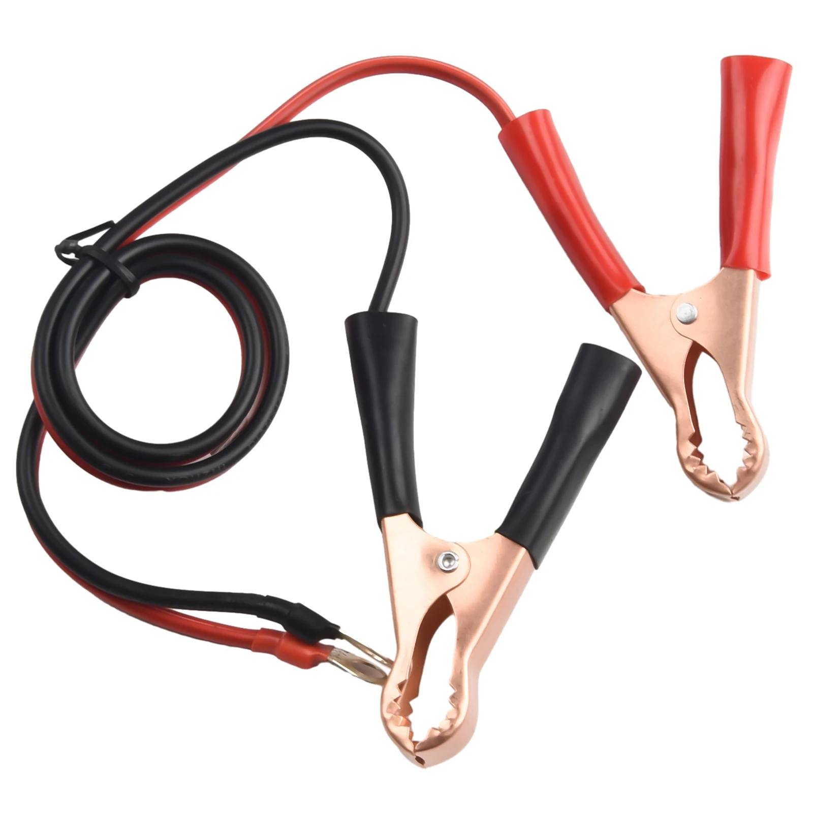 2pc Auto Battery Clip Wire 50AMP Battery Inverter Wire Power Transfer Cable Suitable For Alligator Clip Automotive Accessories