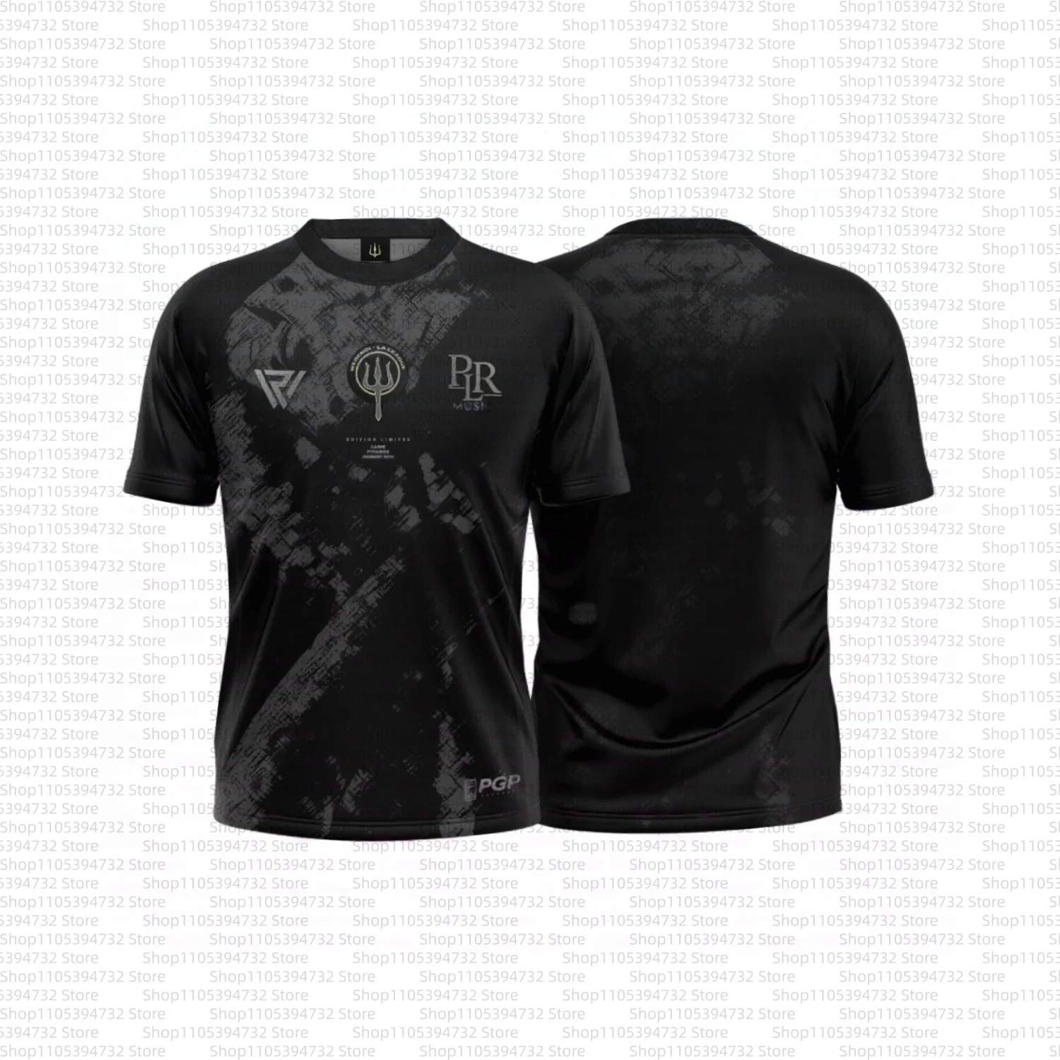 Summer PLR Music Fans 3D printed T-shirt for men and women, breathable outdoor sportswear, casual short-sleeve T-shirts for men