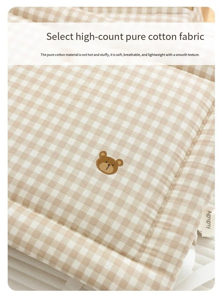 Krippe Bumpe Weiche Reine Baby Bettgitter Wrap Anti-Kollisionsstreifen für Baby Bettgitter Spleißen Bett Schutz Abdeckung Baby Bett Stoßstange – Detail 4