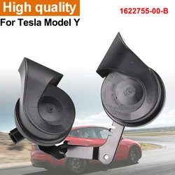 Hot Sale 1622755-00-B For Tesla Model Y Car Air Electric Super Loud Snail Horn Double Whistle Sound 162275500B Car Accessories