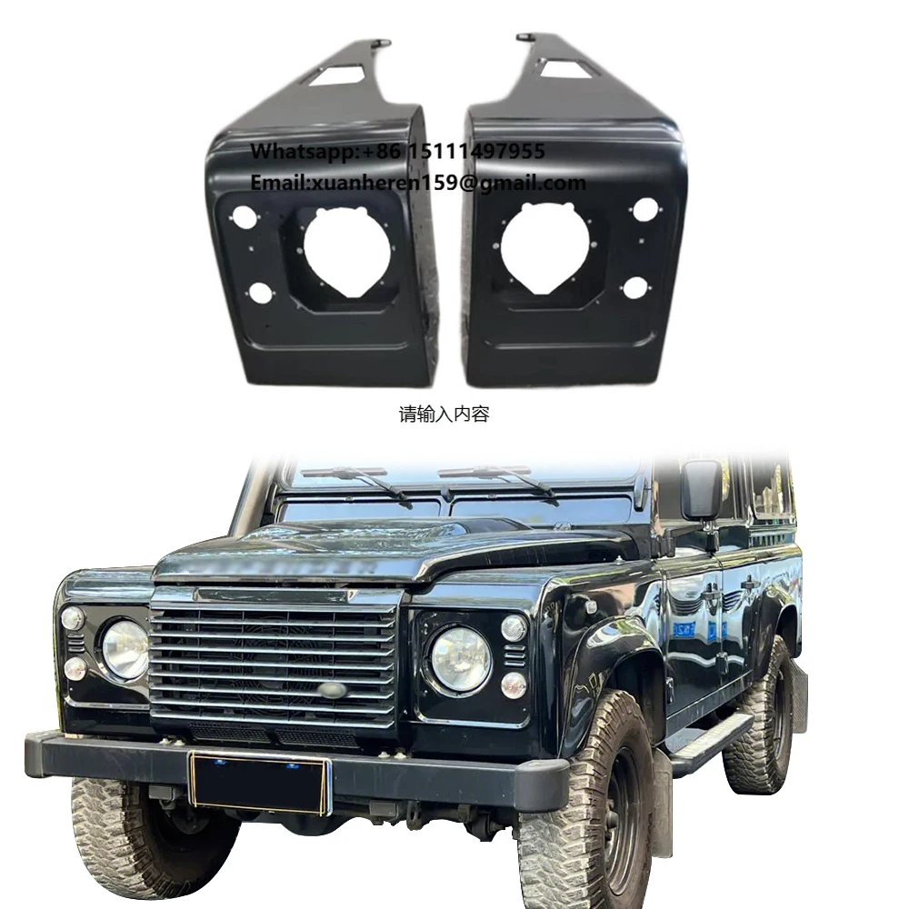 

Aluminum Fender Wing Panel Front Fender Assembly for Land Rover Defender 90 110 Pick up 130