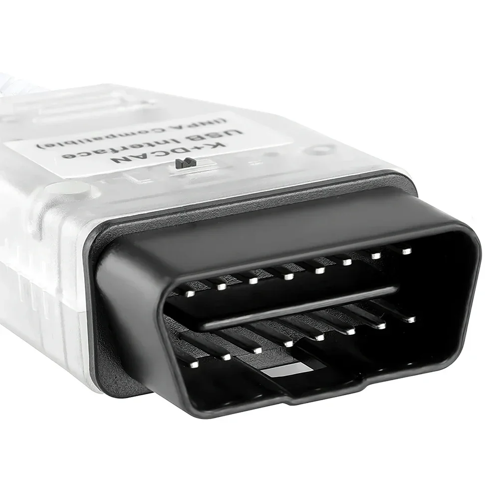 Kabel OBD2 Pasuje do BMW Inpa K+D Can FTDI FT232RL Chip z Przełącznikiem