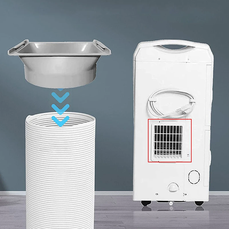 

Переходник-адаптер для выхлопного патрубка портативного кондиционера 15 см, квадратный, аксессуар для кондиционирования воздуха