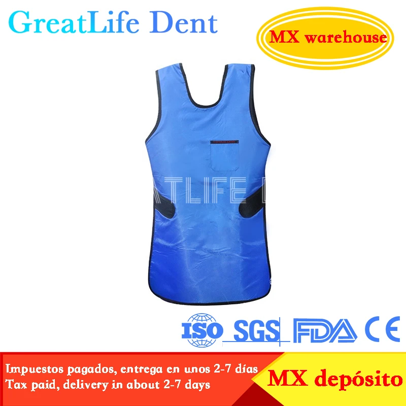 GreatLife Dent 0.35mmpb Radiation-proof X Ray Protection Lead Clothing Protective Lead Clothing X Ray Protective Clothing