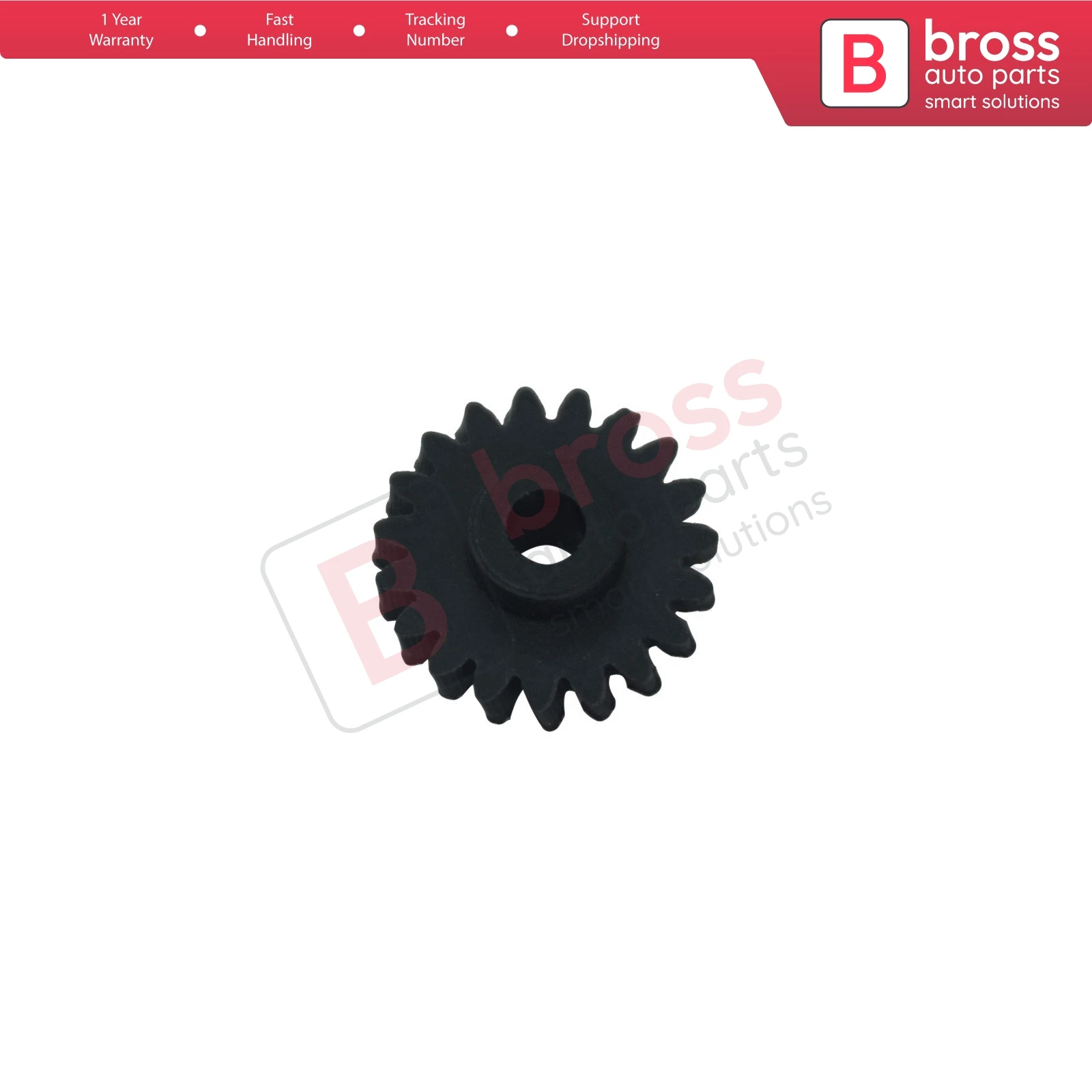 

Bross BGE599 Speedometer Kilometer Gear for Mercedes Opel. Outer Diameter: 12.80mm, Hole Diameter: 3 mm Teeth Number: 19