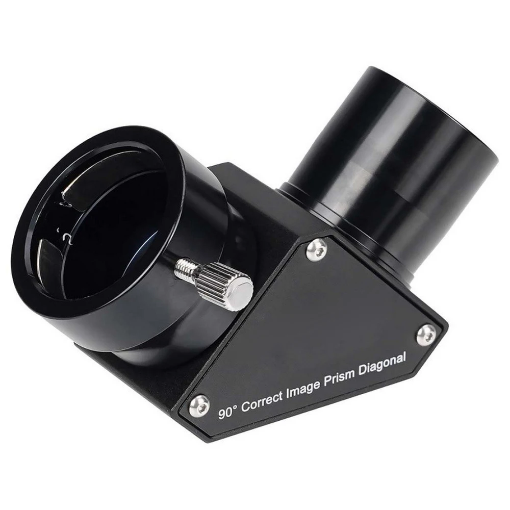 SV222 Astronomical Telescope Accessory Diagonal Zenith Mirror Phase‑Coated Erect Image Planet Viewing Deep‑Sky Astrophotography