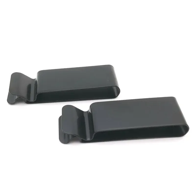 

Factory Supply 67*22mm Metal Steel black spring holster belt clip,Stamping Spring Belt Clip