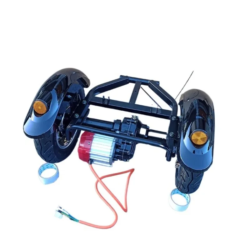 Modified Three-wheeled Full Set of Accessories Electric Motorcycle Universal Rear Axle Assembly Permanent Magnet Brushless