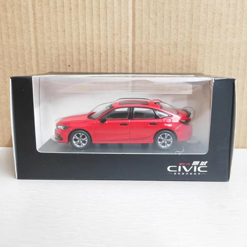 

Оригинальный 1:43 CIVIC 2022 11-го поколения, имитация сплава, модель автомобиля, классический сувенир для взрослых, подарок, статический дисплей