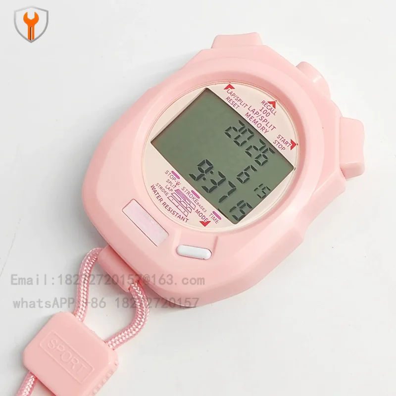 DT495B Stopwatch, 3 Rows 100 Memory, Competition Special, Waterproof, for Coaches & Referees