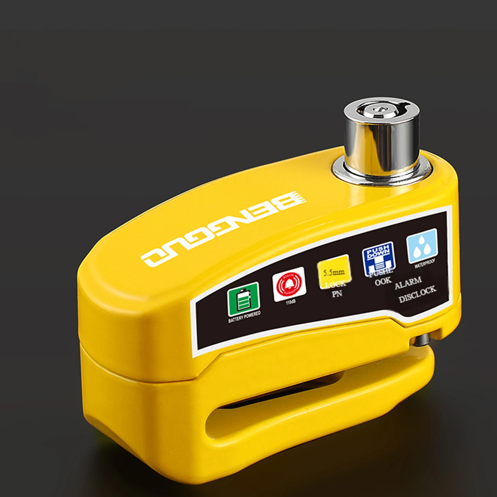 أقفال دراجات كهربائية مع مفتاح - مراجعة Disc Lock Brake وسعره