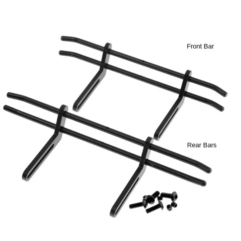 Metalowy przedni tylny zderzak do gąsienic RC Trxs TRX4 Axial SCX10 1/10 RC Części do modernizacji Akcesoria