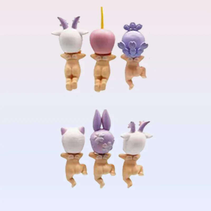 Caixa cega anjo sakura série roxa personagem bonito caixa misteriosa boneca carro decoração de mesa modelo edição limitada presentes