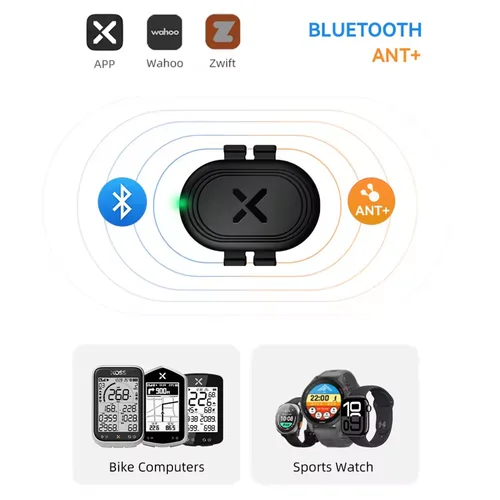 XOSS ARENA sensores duales de velocidad y cadencia para ordenador de ciclismo velocímetro ANT + Sensor de bicicleta de carretera para GARMIN iGPSPORT Magene Xoss