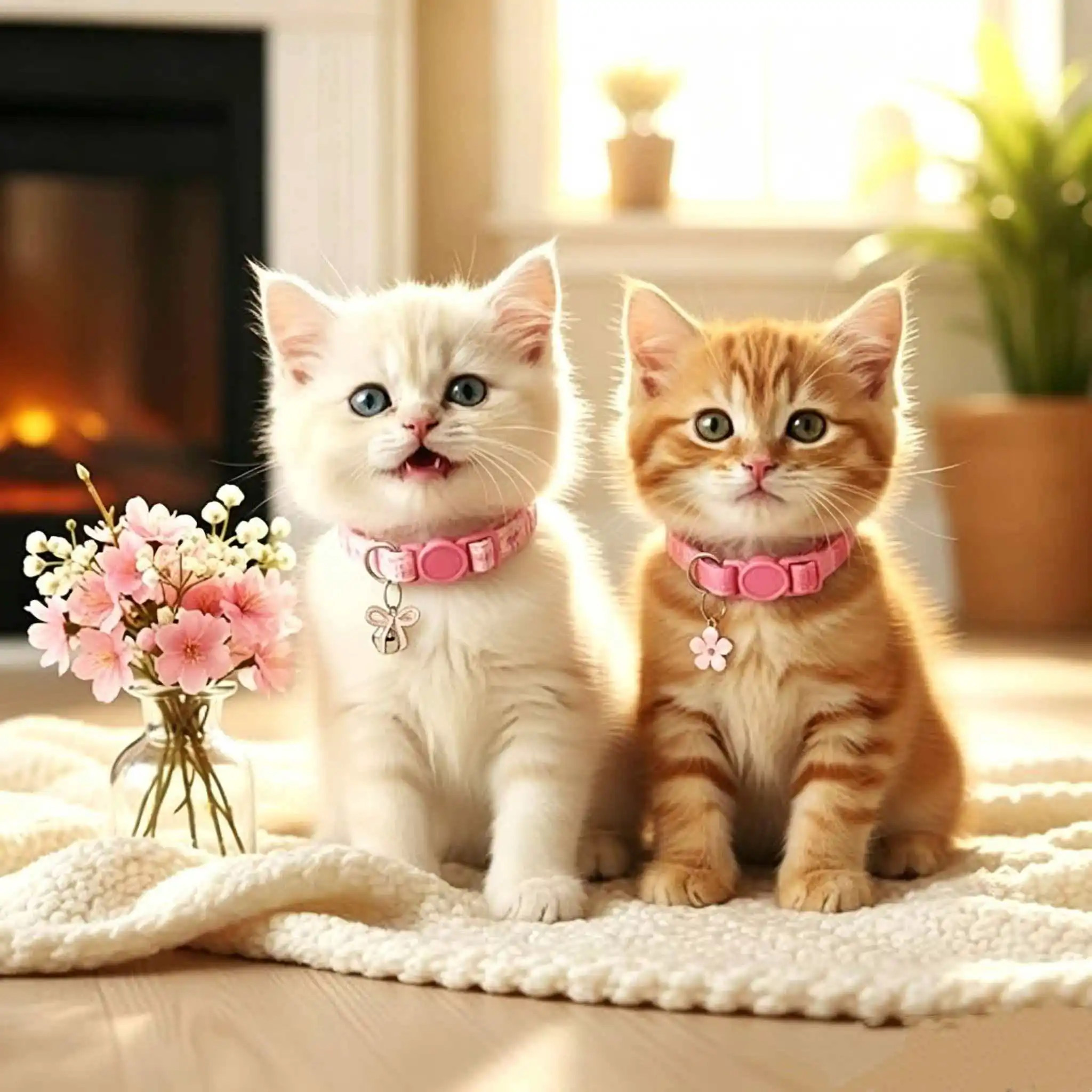 Pink Cat Collar - Cartoka