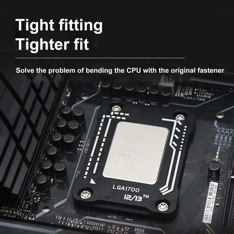 LGA1700-CNC In tel 12 Generation 1700 Buckle CPU Bending Correction Fixed Buckle Frame CPU Anti-Bending CPU Correction Frame