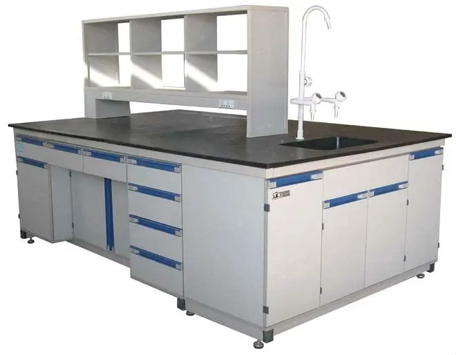 Home Mobile Laboratory Workstation Lab Island Table And Lab Bench Bay