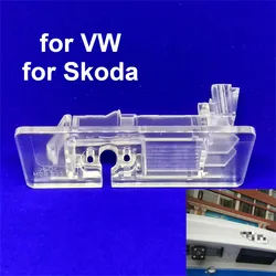 Car Rear View Camera Bracket License Plate Light Housing for VW Jetta Passat Touareg Sagitar for Skoda Octavia A7