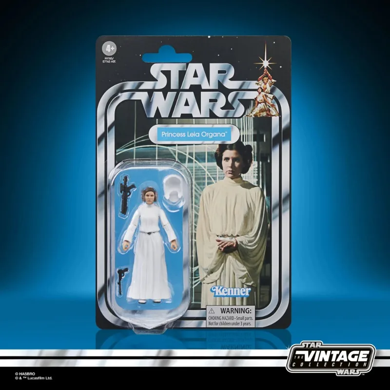 Hasbro Star Wars 3.75 Inch New Hope Leia Organa Solo Movable Doll Action Figures Kids Toys Birthday Gift