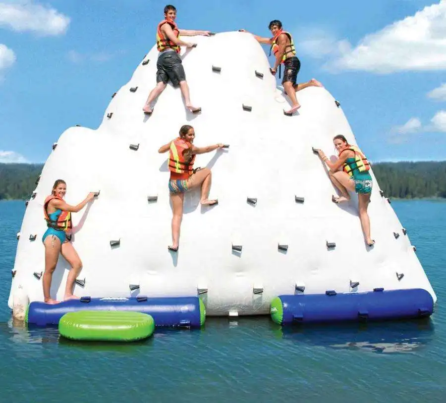 Water Toy Inflatable Iceberg Floating Climbing Mountain Adult Large Inflatable Iceberg Water Climbing Game