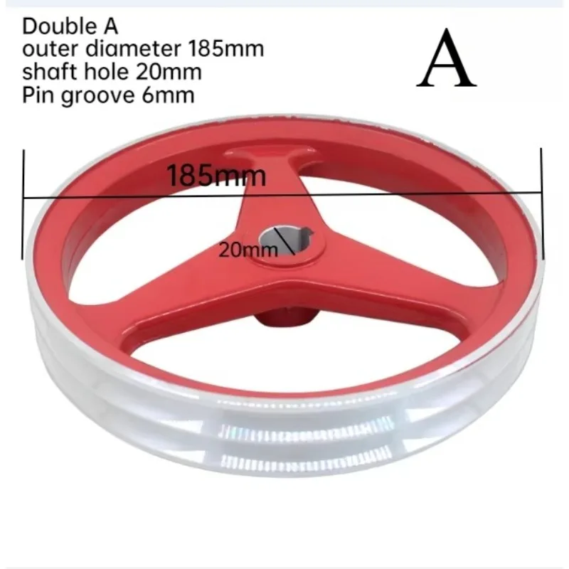 V-belt Pulley Dust Removal Fog Gun Sprayer Triple Cylinder Plunger High Pressure Pump Medicine Pump Belt Pulley