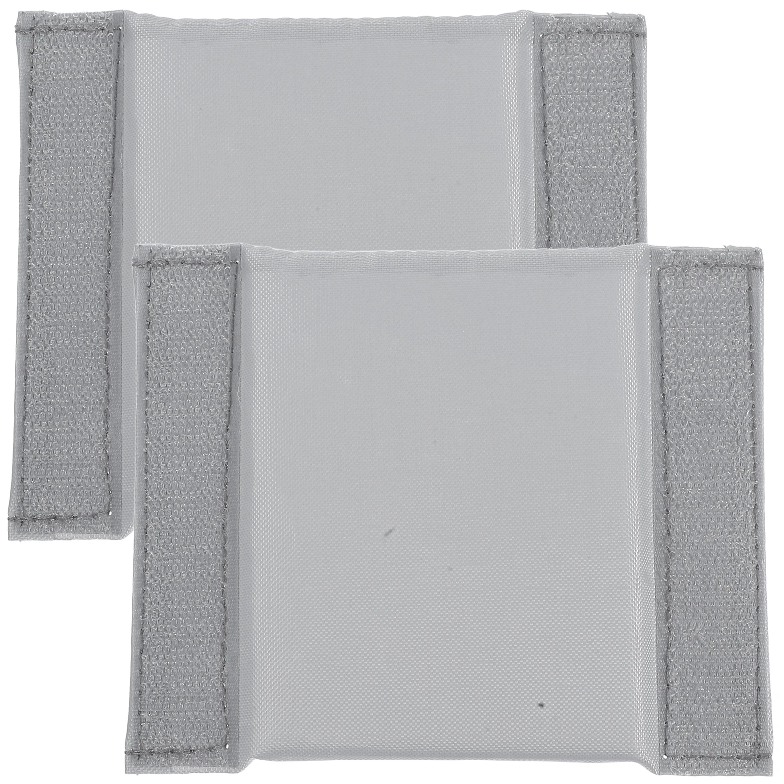 2pcs Camera Bag Dividers Grey Organizer Inserts Shockproof Padding Lightweight Durable Waterproof Impact Resistant Versatile