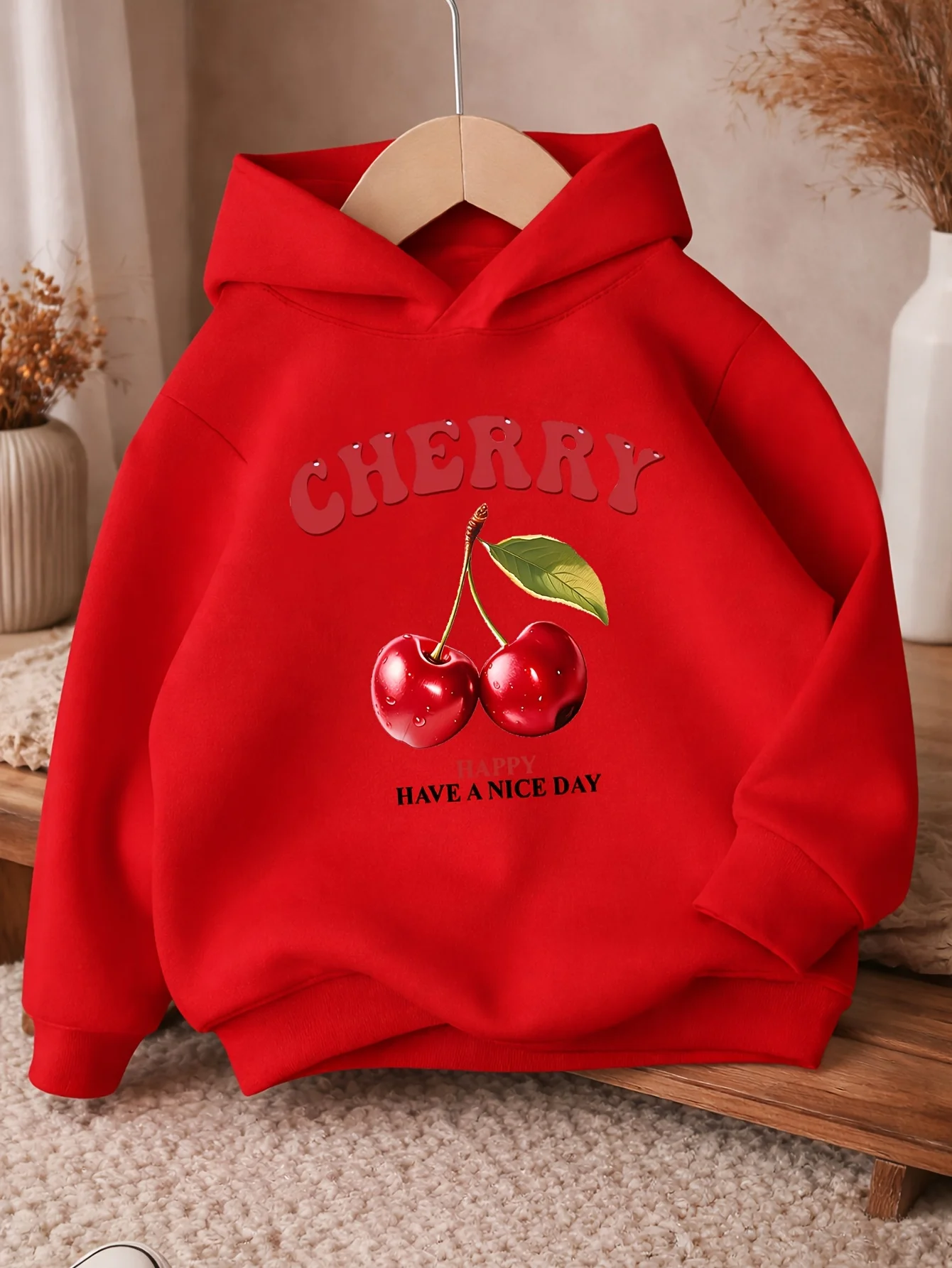 Popular anime print hoodies for kids and teenagers, casual sportswear, Christmas gift prints