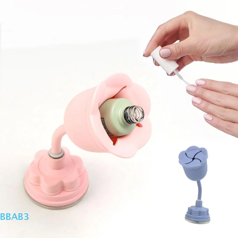 Porte-vernis à ongles en Silicone, support de bouteille Anti-déversement, bricolage Salon de manucure, organisateur d'ongles, présentoir, outils d'art des ongles, accessoires