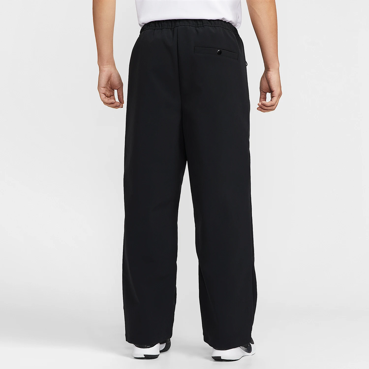 Nike Authentic Men's Water-Resistant Fleece Lace-Up Woven Sports Pants IF4895-010