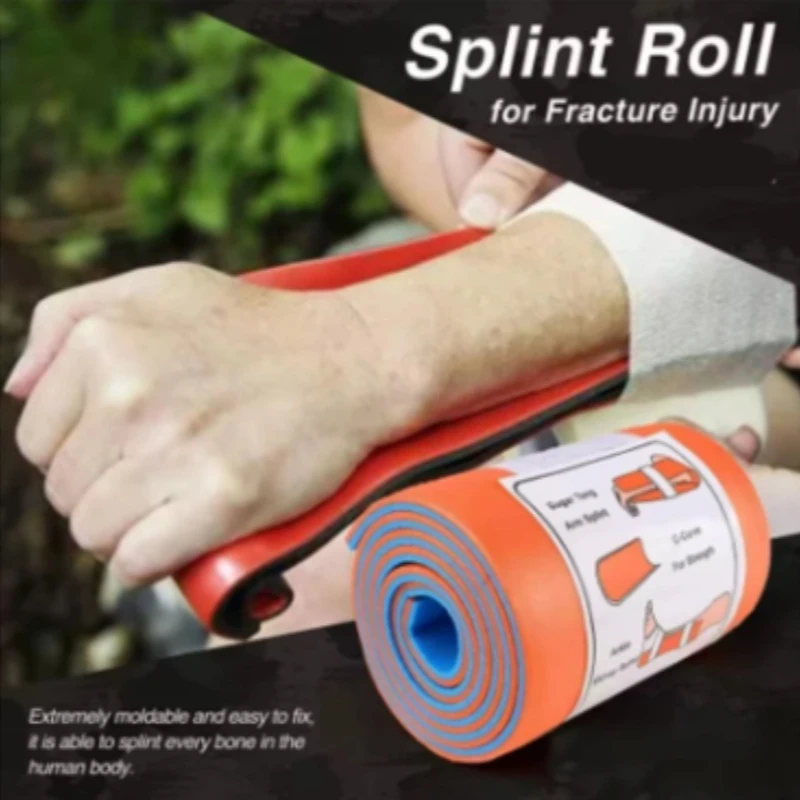 Emergency Fixed Splint High Plasticity of The Polymer Multi-functional Fracture Splint Fixes Bones Foldable