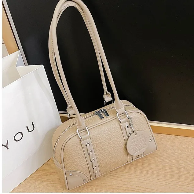 

2025New High-end Women's Bag Hand Carry Personalized Simple Leisure Travel Bag Large-capacity Fashionable Versatile Shoulder Bag