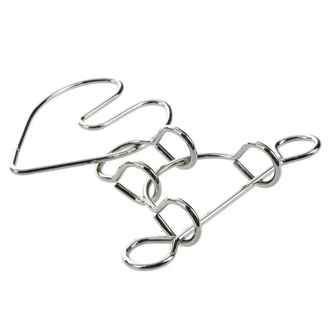 ГОРЯЧАЯ металлическая головоломка Heartbreak Wire Brain Teaser