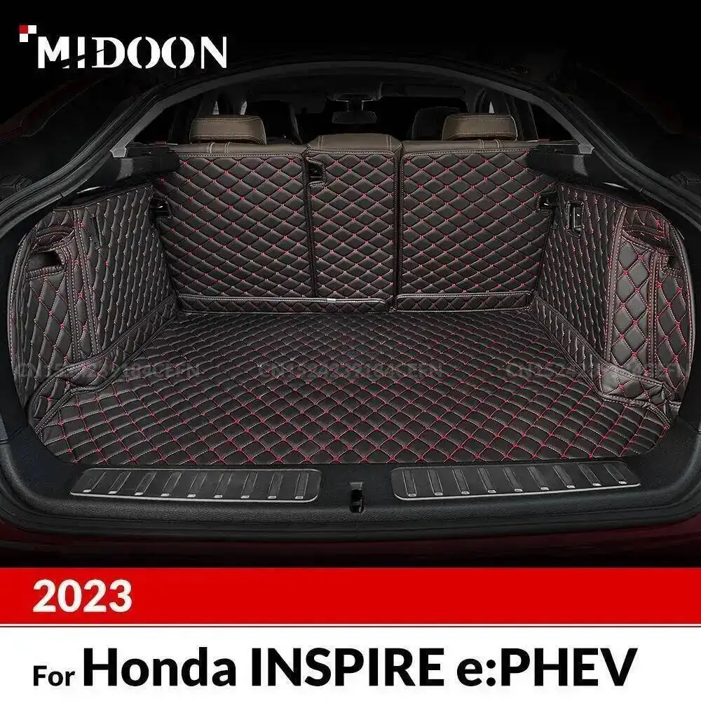 

Для Honda INSPIRE e:PHEV 2023, автомобильный коврик для багажника с полным покрытием, автомобильный антигрязный коврик, защитный коврик, грузовой вкладыш, аксессуары для интерьера
