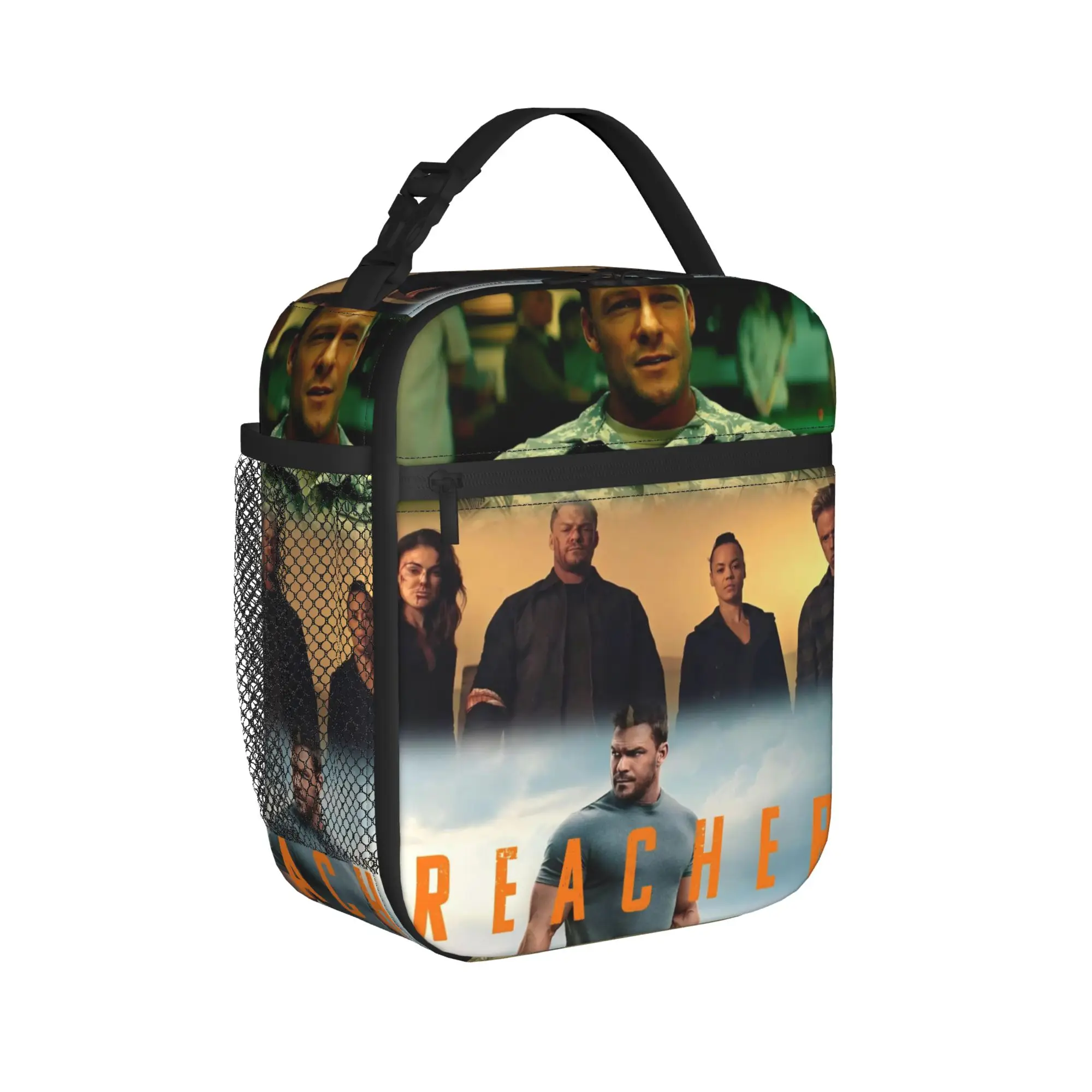 Reachers Movie Merch Insulated Lunch Bags For Work  Food Box Portable Thermal Cooler Lunch Boxes