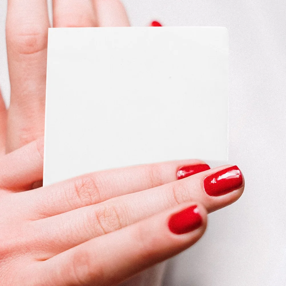 2 Gulungan Kertas Pembersih Kuku Gulungan Lembut Bebas Serat Handuk Kuku Penghapus Riasan Manikur Bantalan Pembersih Gel Polish Perjalanan