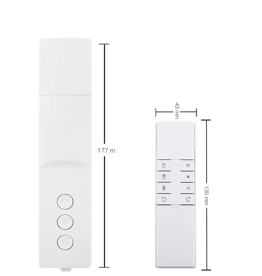 smart roller shade converter for automatic lifting and timing, compatible with Mijia mi Home app