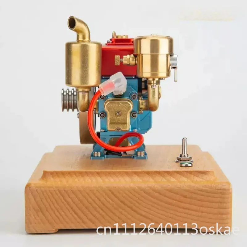 Single cylinder engine model can start the fuel engine desktop crafts ornament