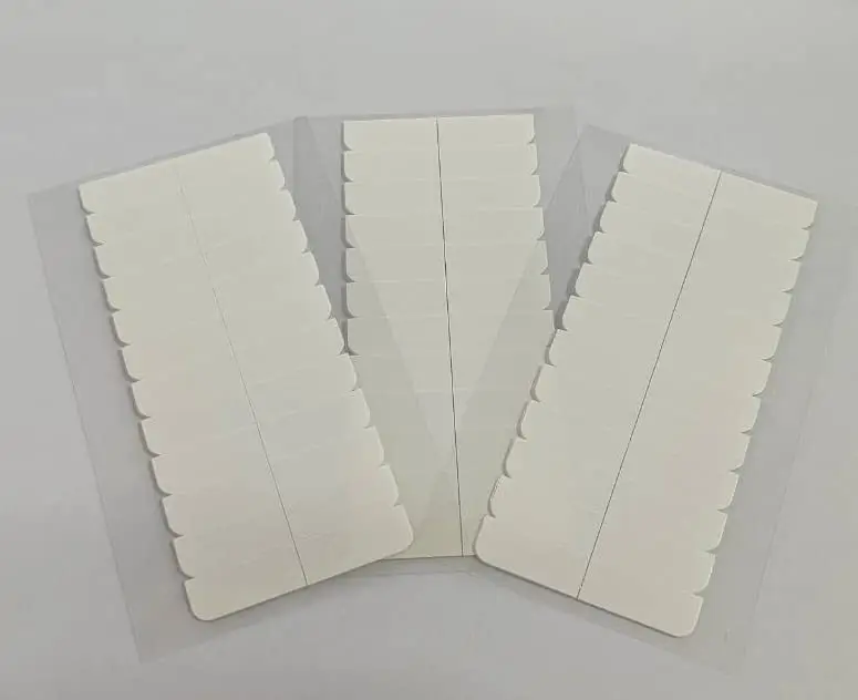 Vesunny Ersatzband für Remy Tape-Haarverlängerungen, 5 Stück, doppelseitiges Klebeband, 4 cm x 0,8 cm, extra starkes Klebeband – Detail 2